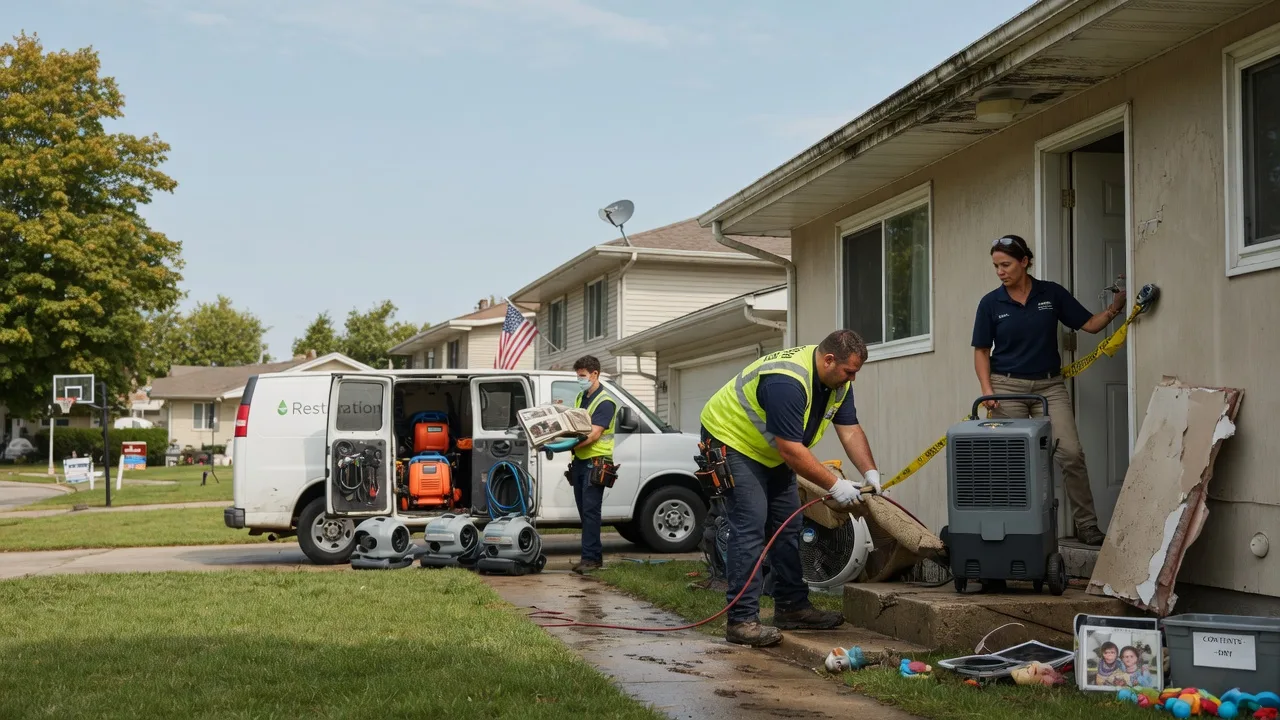 Water Damage Restoration in Baskerville, VA near me